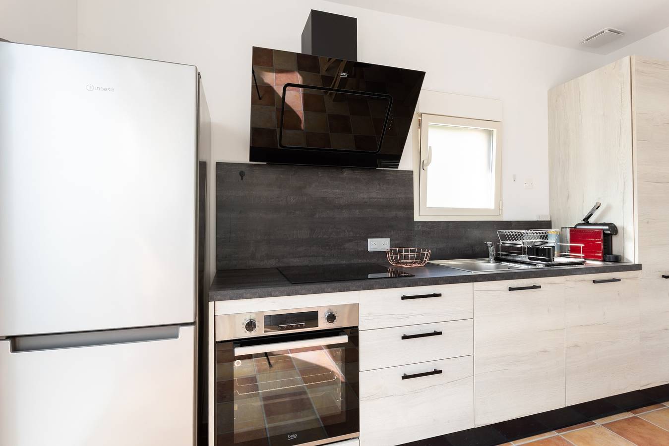 Ganze Wohnung, Appartement 'A Casa Assulanata Cinto' mit Bergblick, Wlan und Klimaanlage in Santa-Reparata-di-Balagna, Calvi und Umgebung