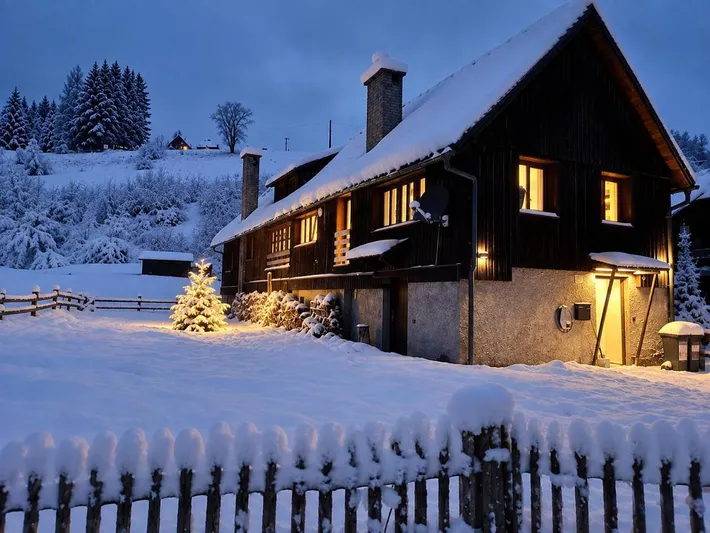 Chalet für 8 Personen, mit Garten und Sauna sowie Ausblick - 1