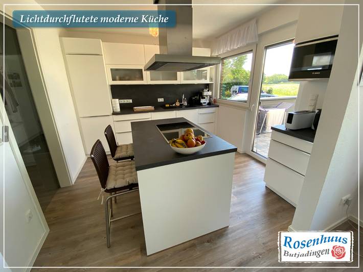 Ferienhaus für 5 Personen, mit Sauna und Ausblick sowie Garten am Jadebusen - 4