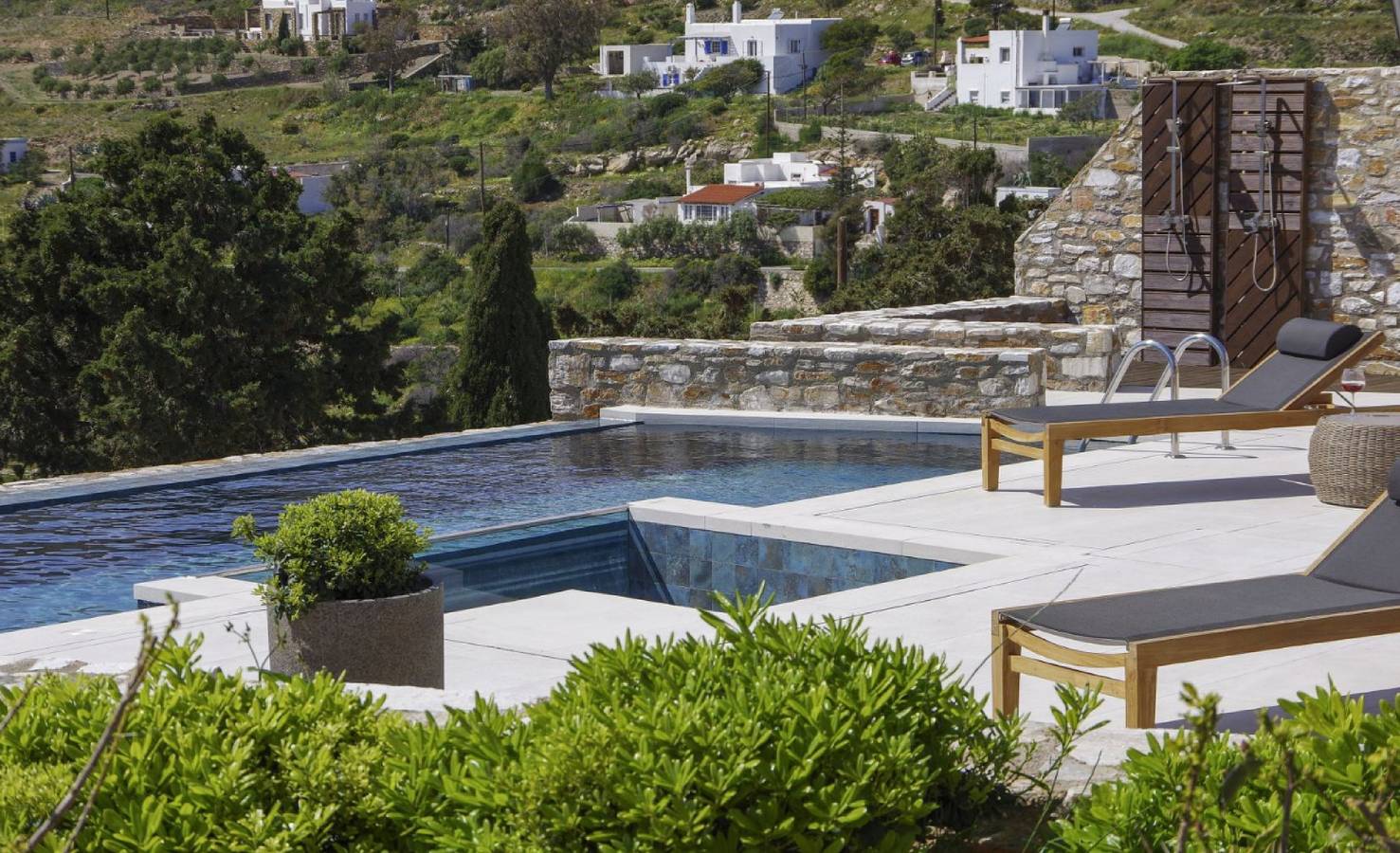Villa Orythia, 3 Bdr, Sea Views, Pool, Syros in Vari (Syros), Syros
