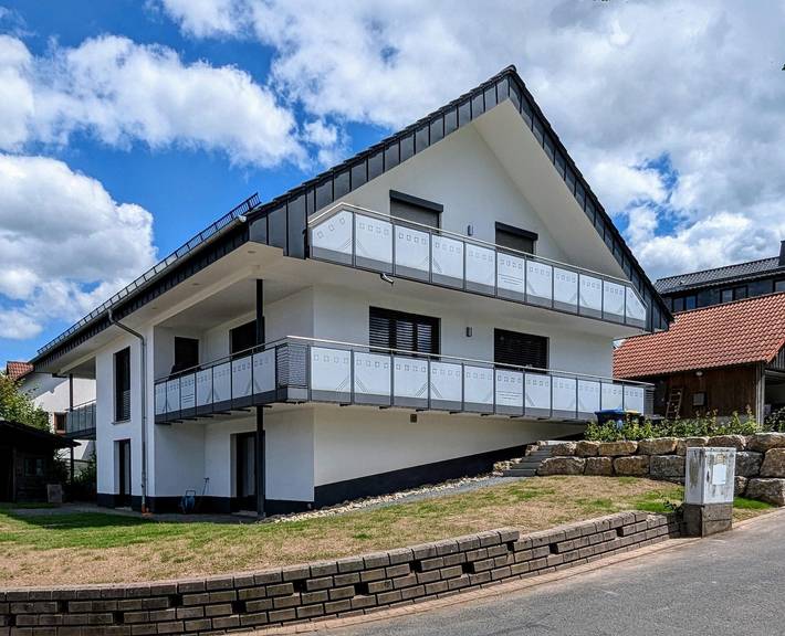 Ferienwohnung für 4 Personen, mit Balkon und Ausblick