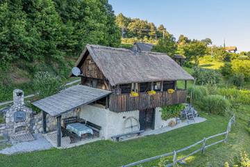 Gîte pour 4 personnes, avec jardin et sauna, animaux acceptés dans Novo mesto