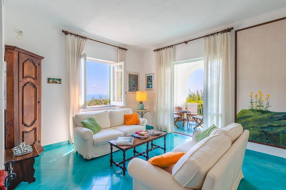 Typical Villa at unique coast with unspoilt sea view in Amalfi, Sorrento Coast