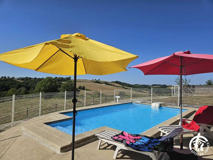Gîte pour 6 personnes, avec piscine et terrasse, animaux acceptés dans le Tarn - 2