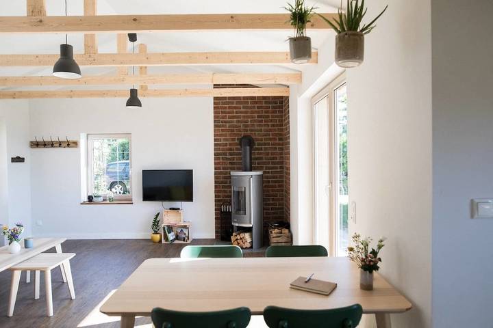 Ferienhaus Lytte Hytte in Wingst, Cuxland