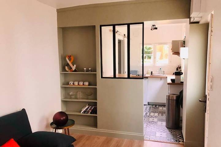 Gîte pour 2 personnes, avec terrasse et jardin à Saint-Mandé - 4