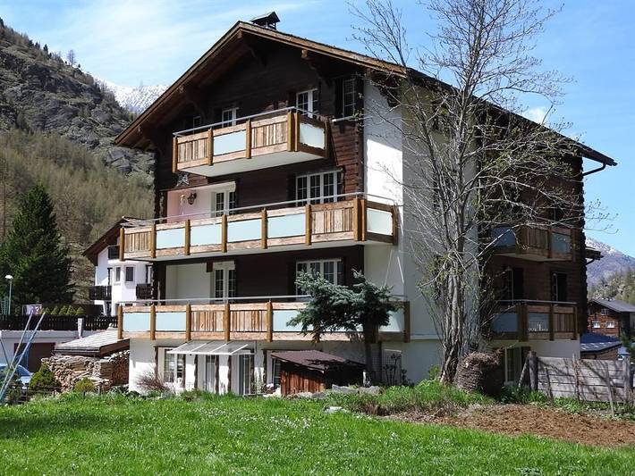 Ganze Ferienwohnung, 2-Bettwohnung in Saas-Almagell, Walliser Alpen
