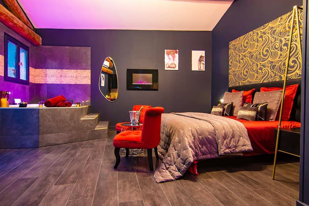 Ganze Wohnung, Apartment mit eigenem Whirlpool und Terrasse, beheiztem Pool, Sauna, Billard in Congénies, Nimes und Umgebung