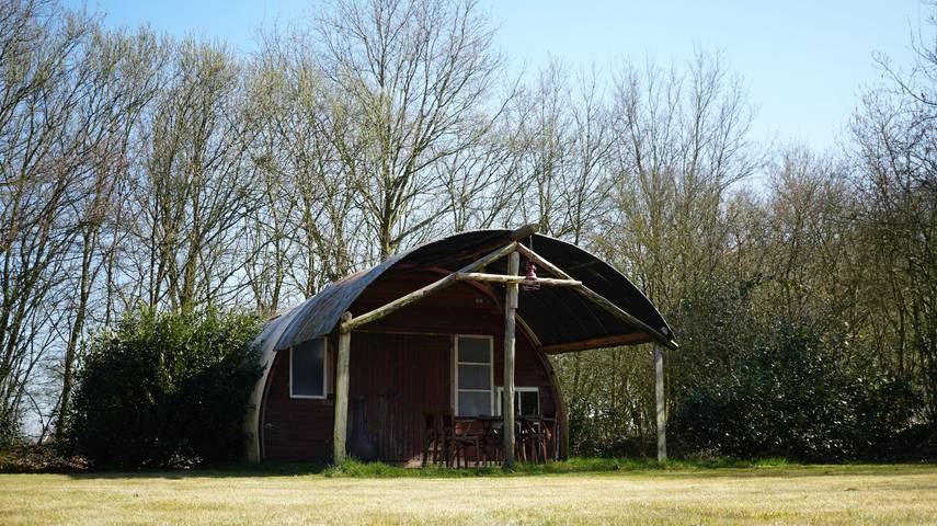 Ferienhaus für 3 Personen, mit Terrasse