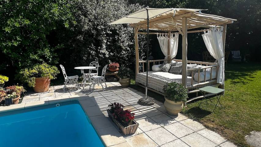 Gîte pour 5 personnes, avec Jardin