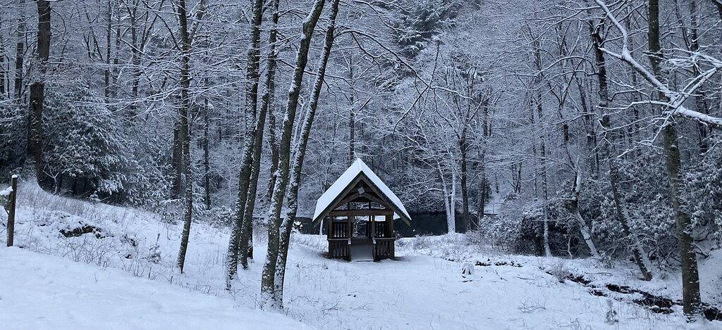 1-bedroom cabin just 23 minutes from Stone Mountain State Park in Blue Ridge Parkway, Alleghany County