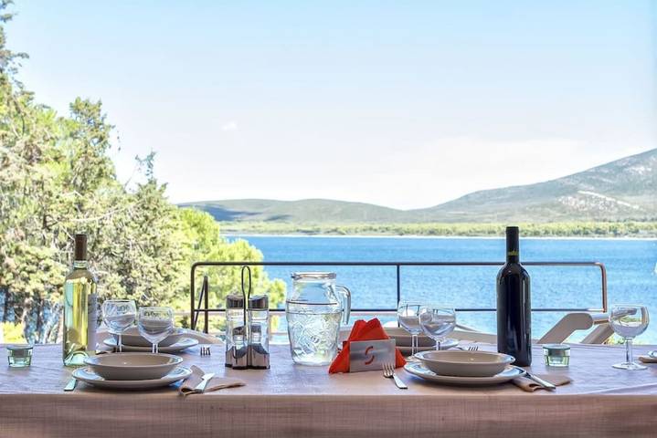 Ferienhaus für 6 Personen, mit Garten