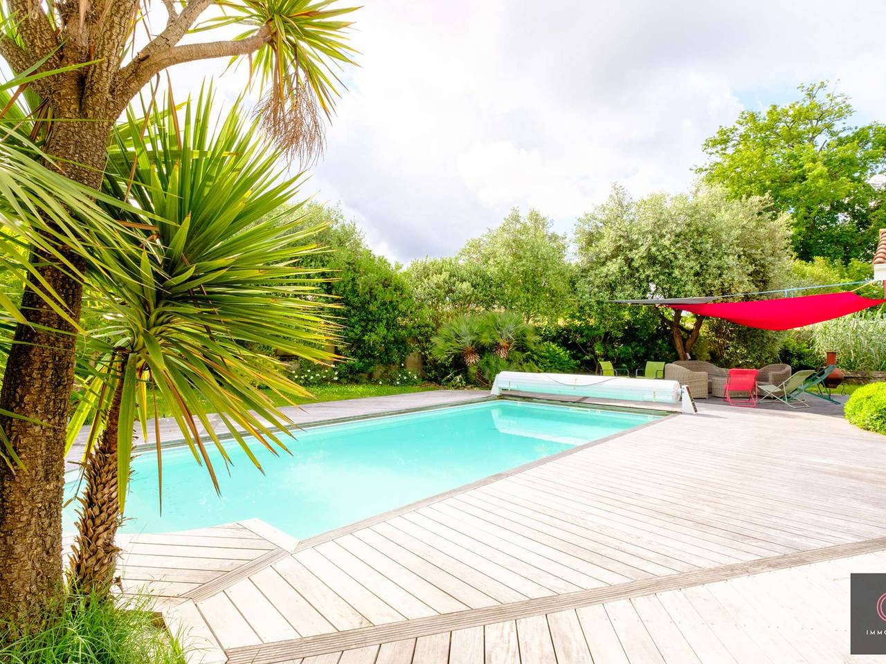 Villa de plain-pied avec piscine - 8 pers. in Biscarrosse (bourg), Biscarrosse