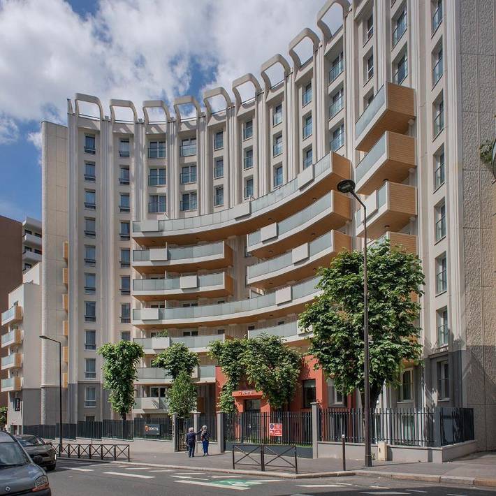 Apartahotel para 2 personas, con Terraza además de Piscina y Sauna en París