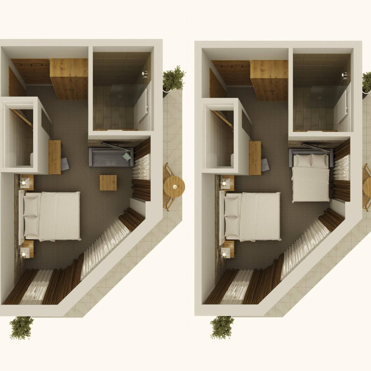 Geheel vakantieappartement, Mountain Deluxe Zimmer Nr. 107 in Finkenberg, Zillertaler Alpen