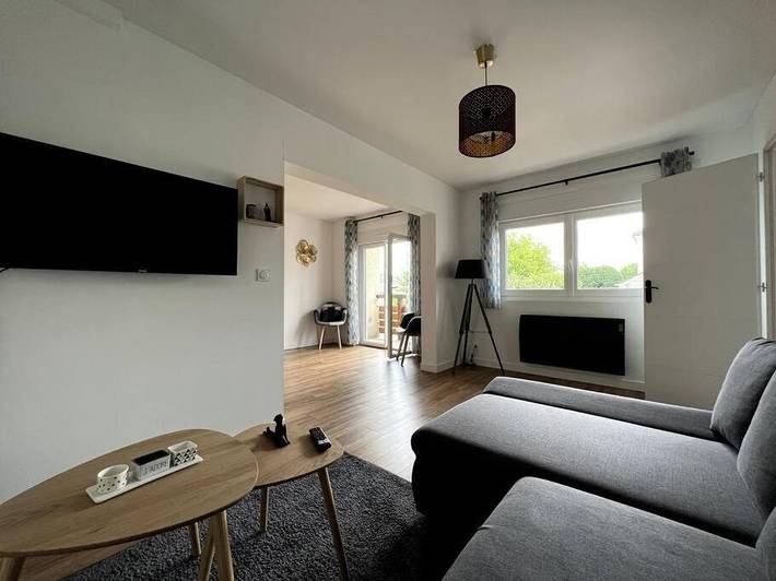 Gîte pour 6 personnes, avec Balcon et Terrasse à Veneux-les-Sablons