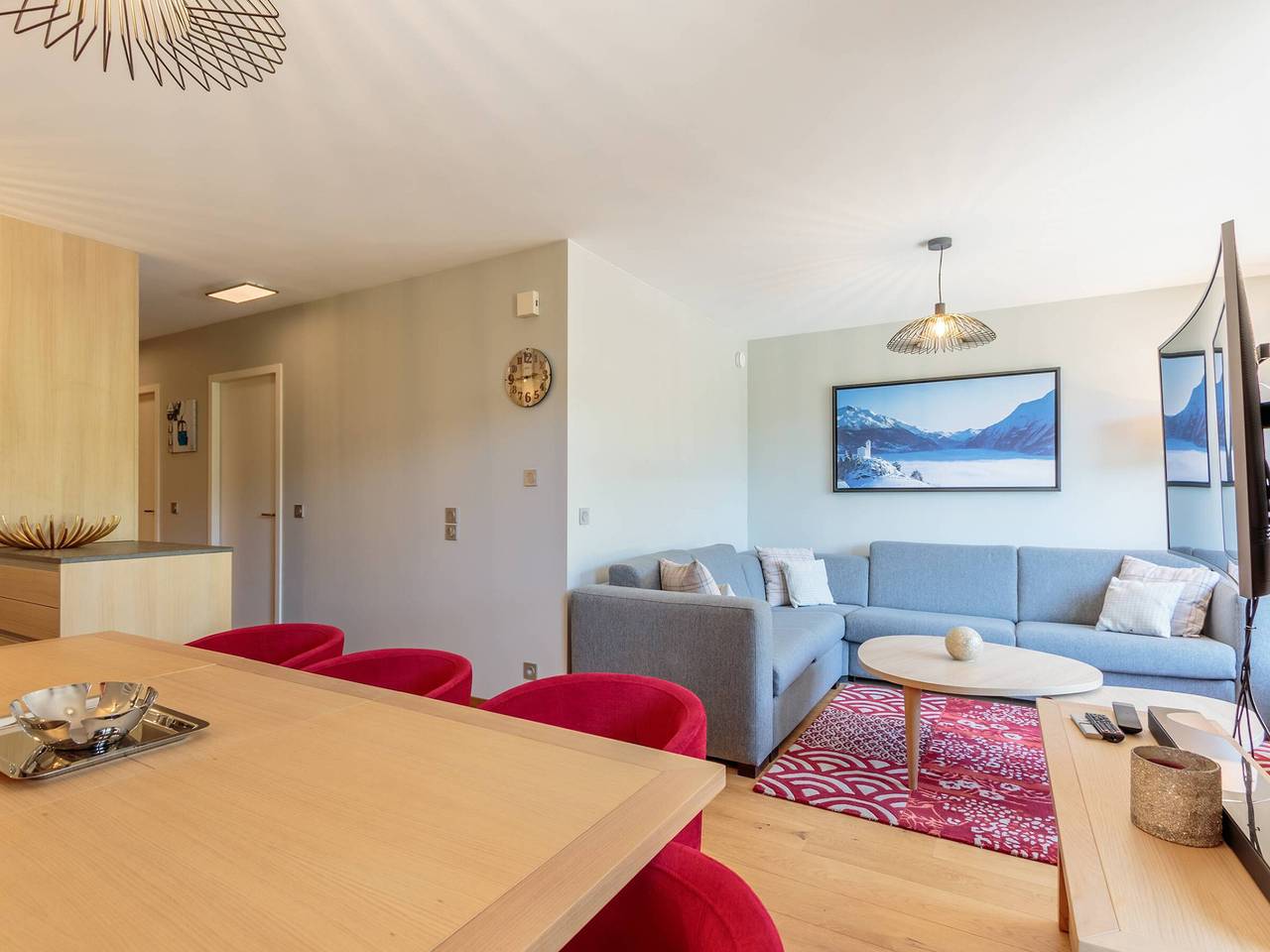 Geheel appartement, Superb apartment in Arcs 1800, 7 beds, pool, spa, gym, parking, ski-in/ski-out in Arc 1800, Bourg-Saint-Maurice