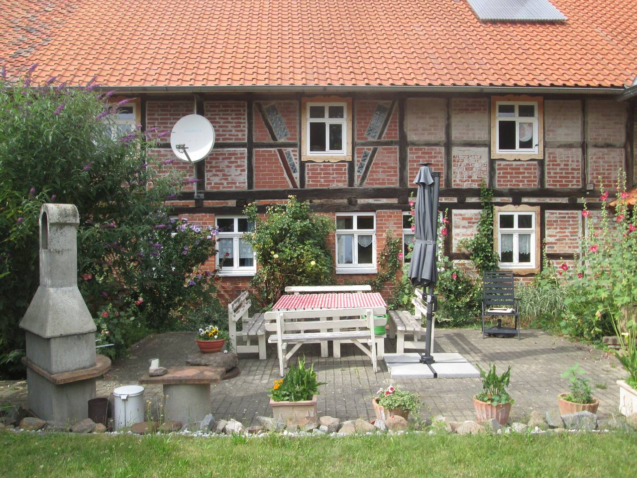 Entire apartment, Vacation apartment for 5 people with yard in Veckenstedt, Nordharz