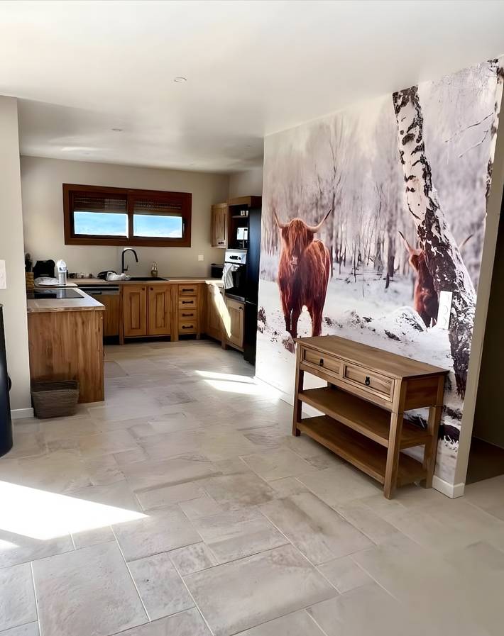 Ferienwohnung „Le Chalet Des Monts“ in Formiguères – Bergblick, Terrasse, für 6 Personen in Formiguères, Parc naturel régional des Pyrénées catalanes