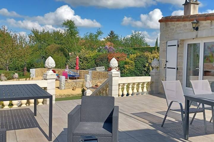 Chambre d’hôte pour 4 personnes, avec Piscine
