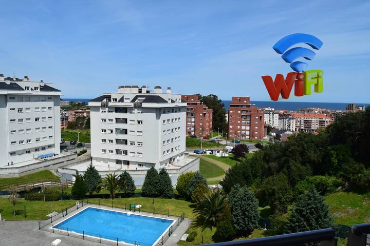 Apartamento para 4 personas, con Jardín y Piscina para niños en Castro Urdiales