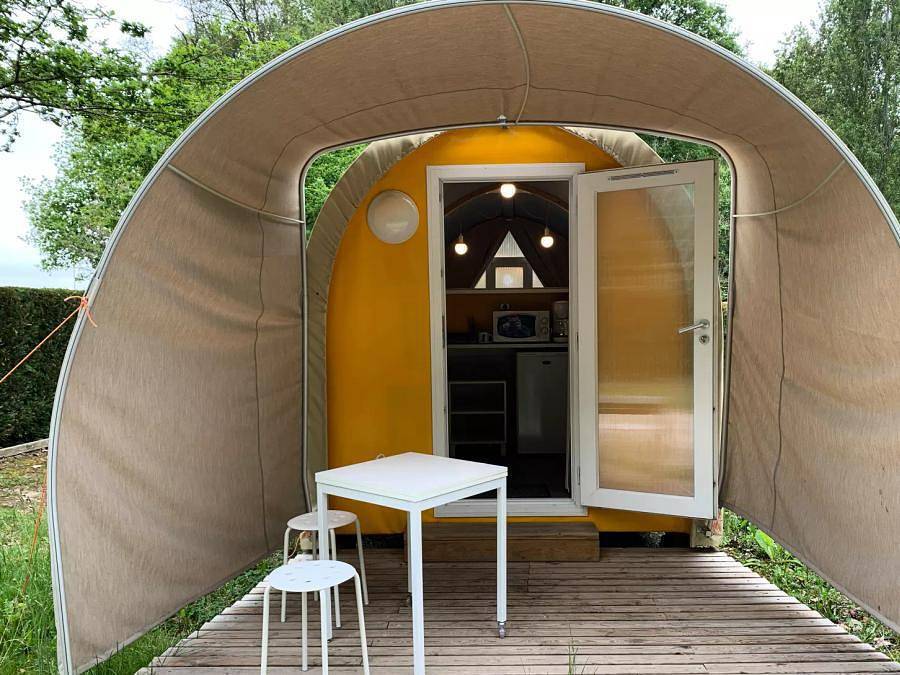 Camping Bel-Air - Tente 2 personnes - Coco Sweet 2 personnes Sans Sanitaire in Cénac, Région de Bordeaux