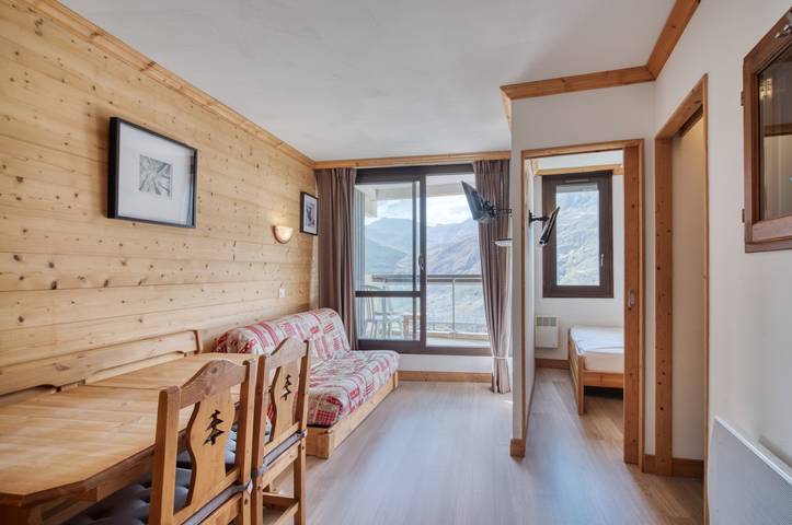 Appartement entier, Appartement 'Appartement N° 46' avec vue sur montagne et balcon in Saint-Martin-de-Belleville, Massif de la Vanoise