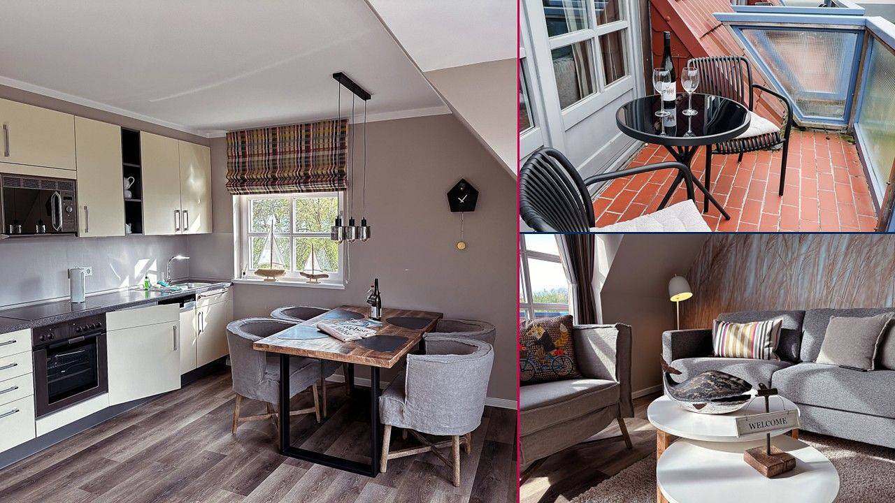 Ganze Wohnung, "Urlaub an der Nordsee: Entspannen im Haus Fünen am Südstrand!" in Wyk auf Föhr (Stadt), Wyk auf Föhr