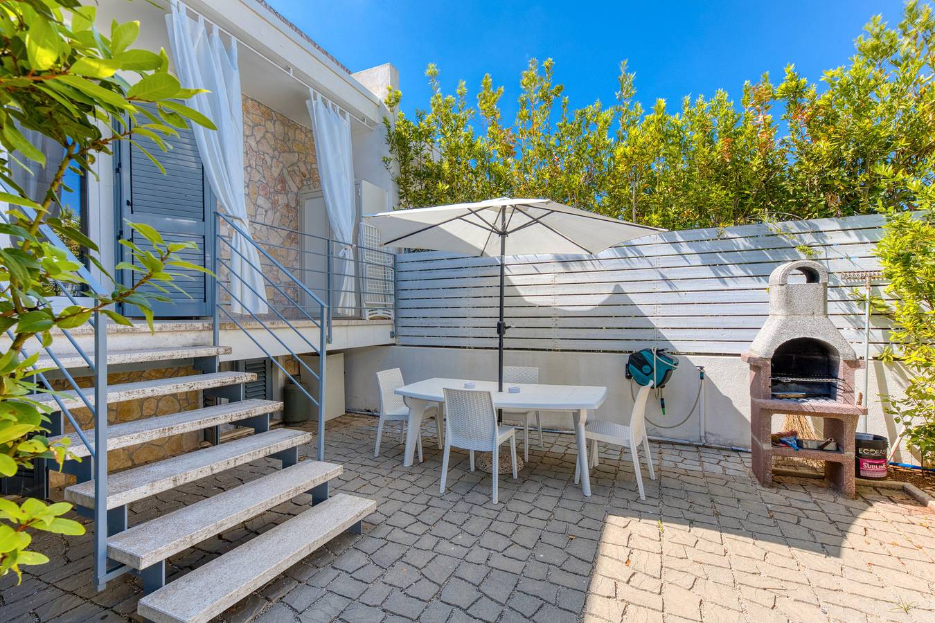 Villa 'Alma Maldive Del Salento' avec terrasse privée, Wi-Fi et climatisation in Marina di Pescoluse, Pescoluse