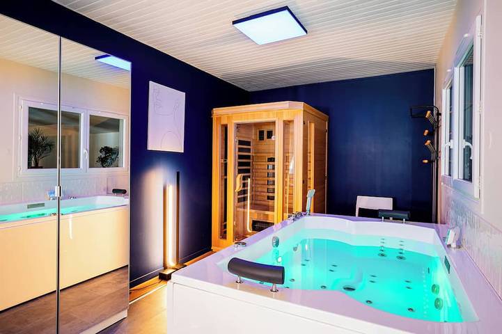 Ferienhaus für 2 Personen, mit Sauna und Whirlpool - 1