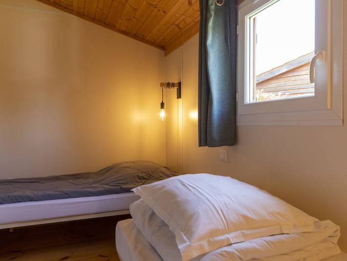 Chalet pour 5 personnes, avec terrasse ainsi que sauna et bassin pour enfant, animaux acceptés en Ardèche - 3