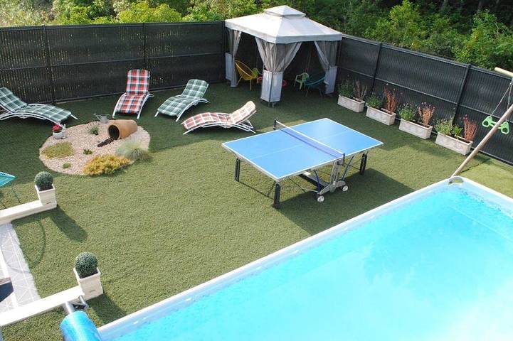 Villa pour 4 personnes, avec Jacuzzi ainsi que Terrasse et Jardin à Carcassonne