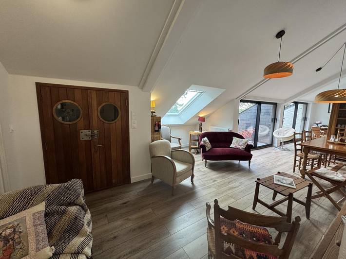 Gîte pour 6 personnes, avec jardin et balcon