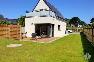 Gîte pour 4 personnes, avec terrasse et jardin dans Coz-Pors