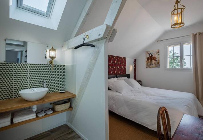 Location de vacances pour 2 personnes, avec vue et jardin, animaux acceptés à Fléré-la-Rivière - 3