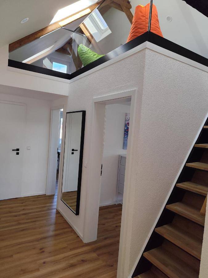 Ferienwohnung für 10 Personen, mit Terrasse und Garten sowie Sauna und Ausblick in Bad Buchau - 4