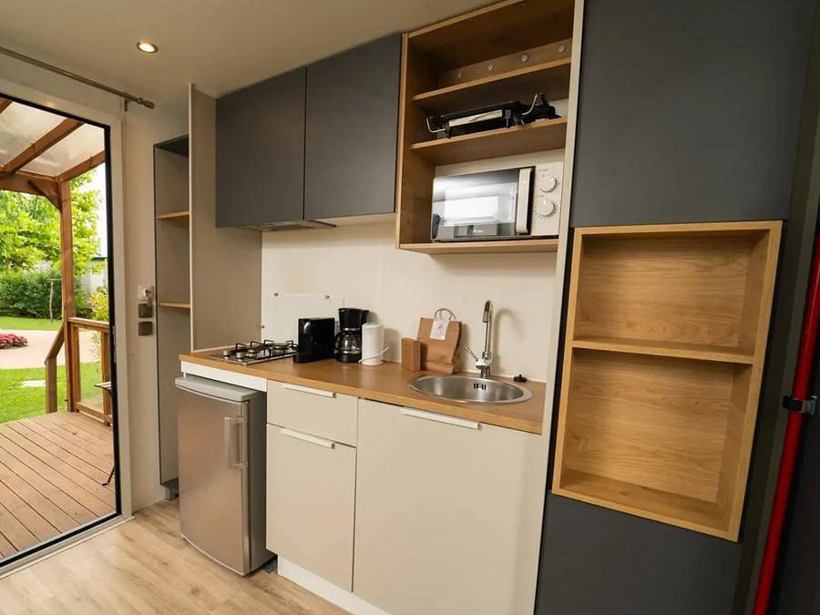 Lago Idro Glamping Boutique - Mobilheim 3 personen - Würfel-Suite Xl in Anfo, Gardasee-Berge