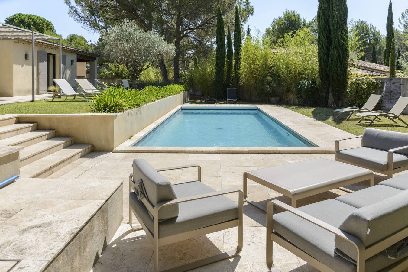 Villa für 8 Personen mit Terrasse in Lourmarin, Regionaler Naturpark Luberon
