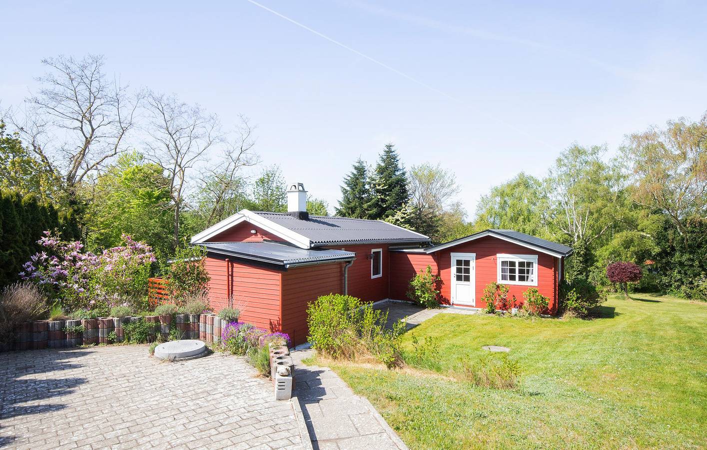 Ferienhaus für 4 Personen mit Terrasse in Kulhuse, Frederikssund und Umgebung