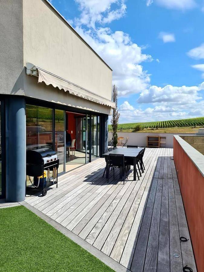 Gîte pour 8 personnes, avec terrasse et vue, animaux acceptés à Chavot-Courcourt - 2