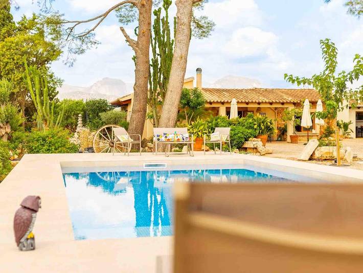 Finca für 3 Personen, mit Pool und Garten in Biniagual