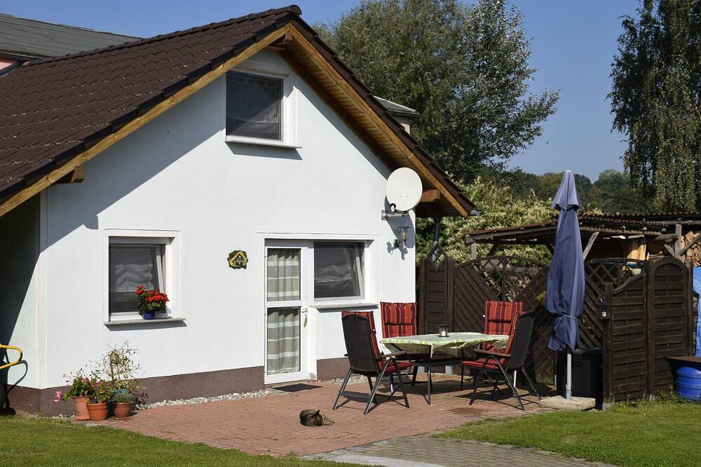 Ferienhaus am Stettiner Haff auf der Sonneninsel Usedom in Kamminke in Kamminke, Usedom