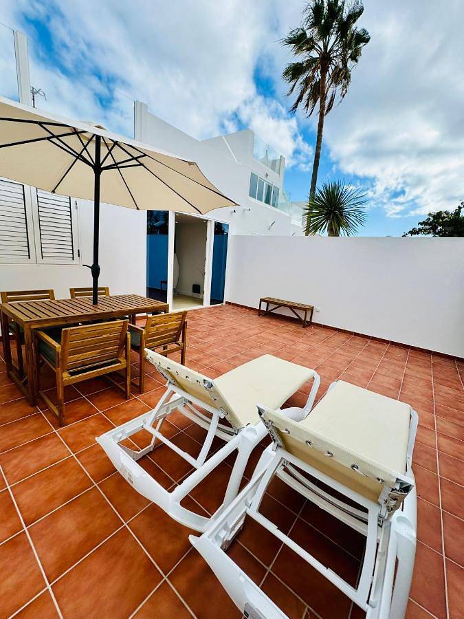 Bungalow para 4 personas, con terraza y vistas, Se admiten mascotas en Puerto del Carmen