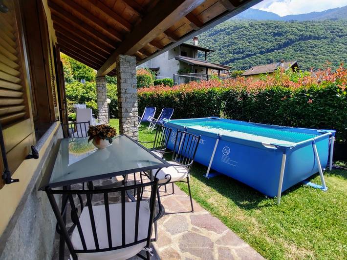 Ferienhaus für 4 Personen, mit Terrasse und Garten am Comer See - 2