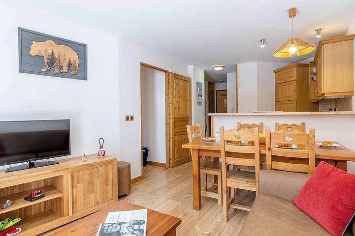 Appartement entier, Super endroit! Appartement sympa et cosy, accès direct aux télésièges in Pralognan-la-Vanoise, Massif de la Vanoise