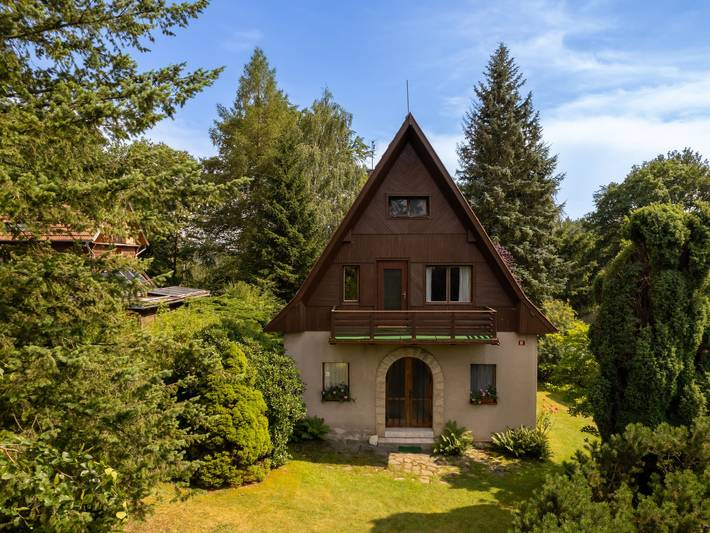 Dom dla 6 osób, z Balkon i Taras oraz Ogród w Mielnik