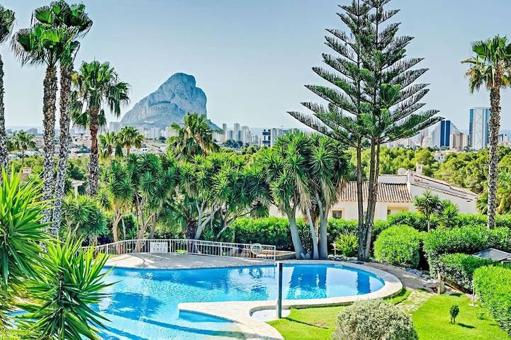 Bungalow pour 4 personnes, avec piscine à Calpe