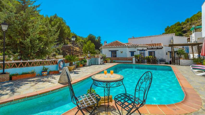 Villa voor 4 personen, met Balkon/Terras in Cómpeta