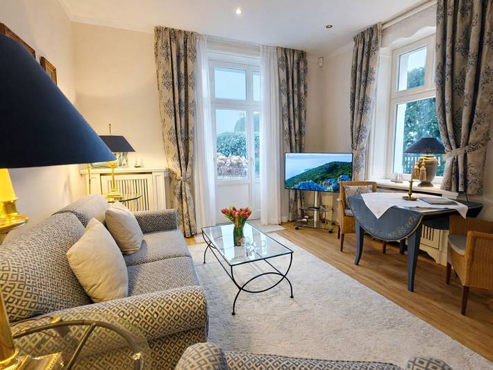 Ferienwohnung für 2 Personen, mit Terrasse und Sauna sowie Seeblick in Bansin - 4