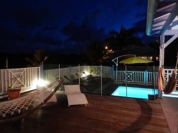 Villa pour 10 personnes, avec piscine et balcon en Guadeloupe